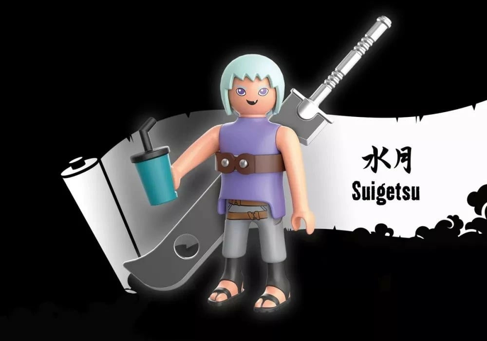 Figurë aksioni Playmobil Naruto Shippuden Suigetsu 71112, 7 pjesë