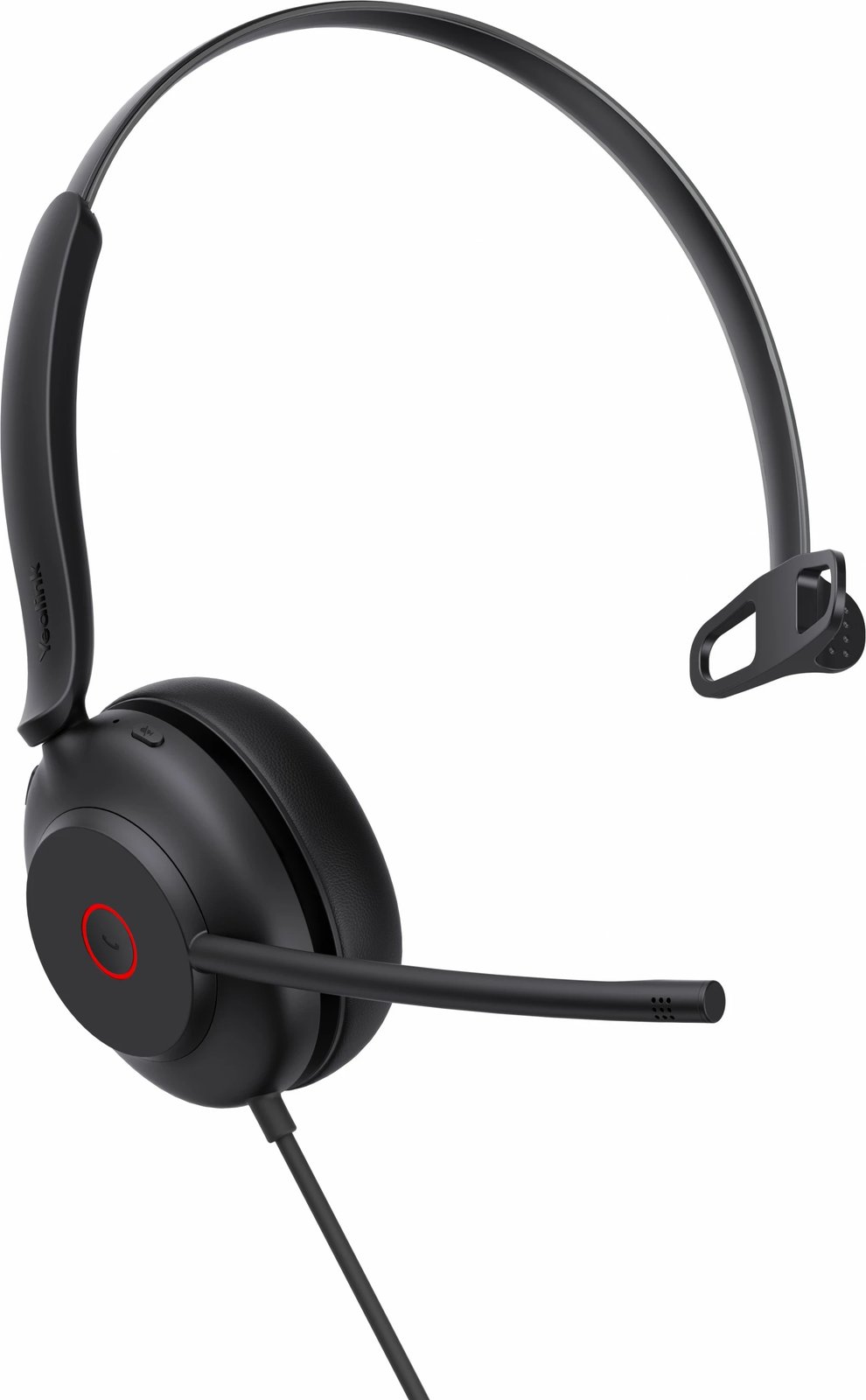 Kufje me mikrofon Yealink UH35 Mono UC, USB-A, për zyrë/call center, e zezë Kufje me mikrofon Yealink UH35 Mono UC, USB-A, për zyrë/call center, e zezë