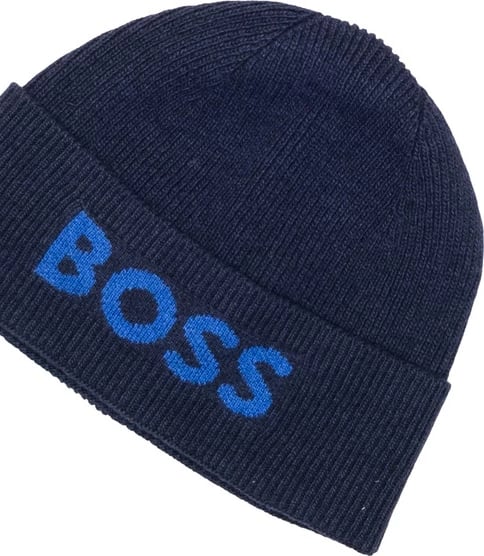 Kapelë Boss, meshkuj, e kaltërt