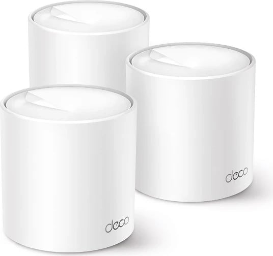 Sistemi i Wi-Fi 6 për tërë shtëpinë TP-Link AX3000, Pako me 3 copë