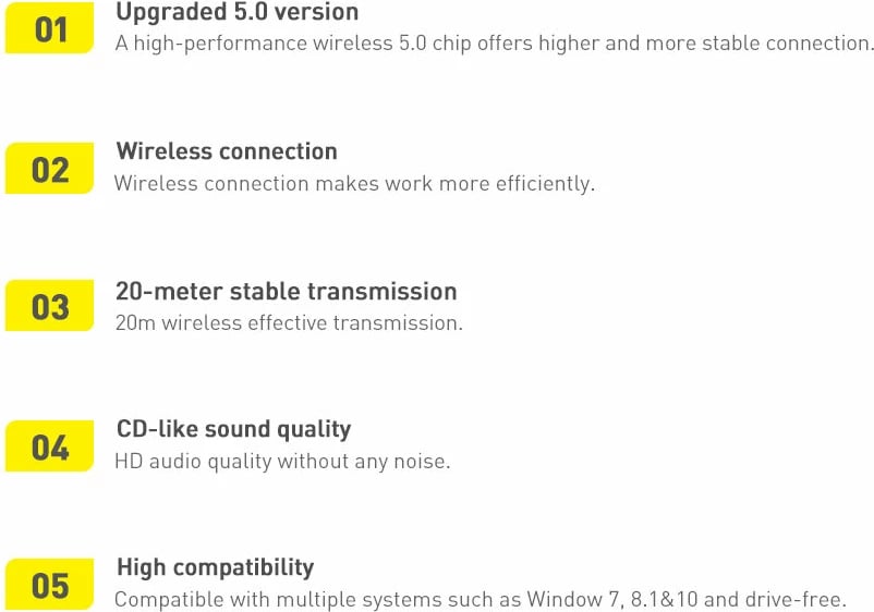 Adapter Bluetooth Baseus BA04, USB, Bluetooth 5.0, i zi Adapter Bluetooth Baseus BA04, USB, Bluetooth 5.0, i zi