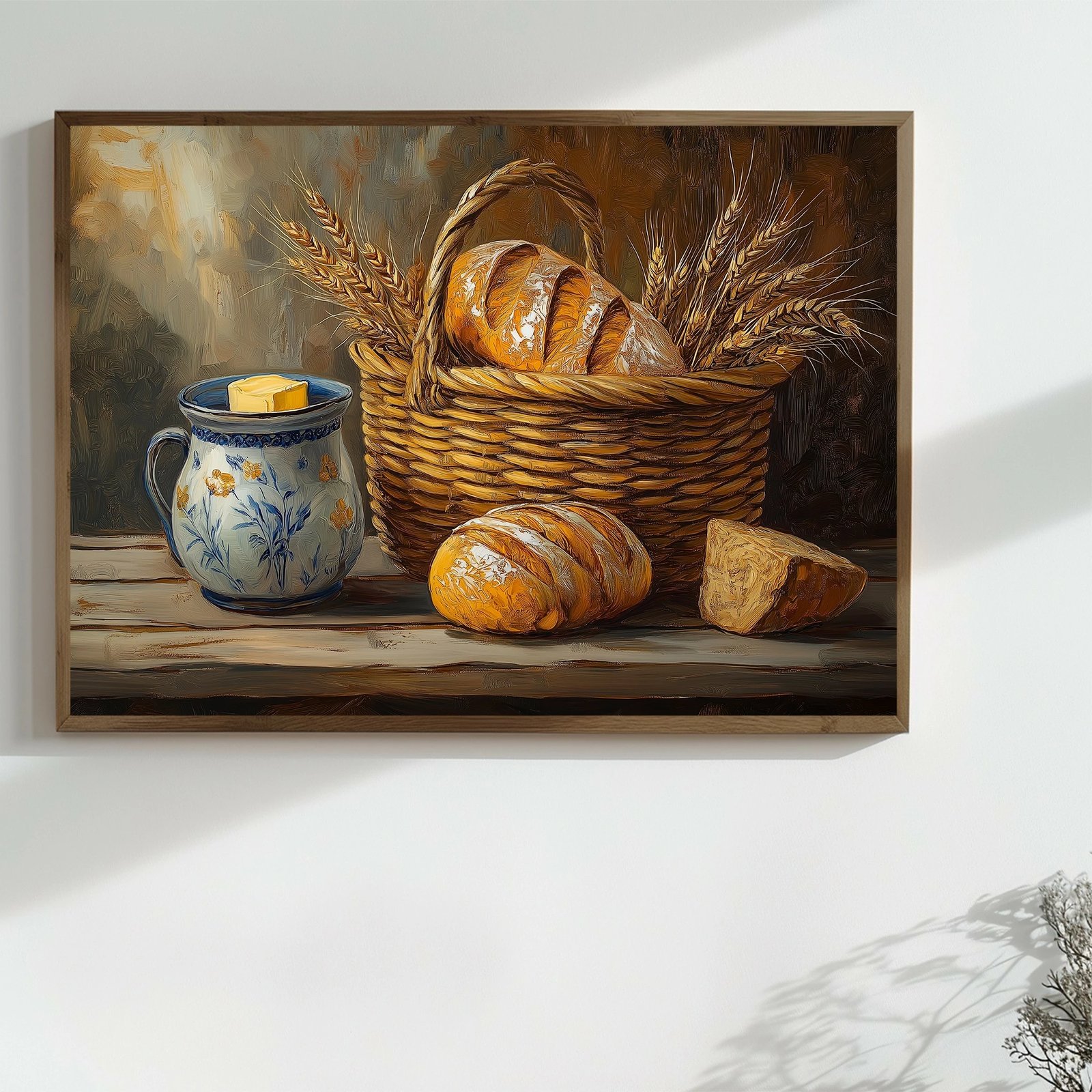 Pikturë dekorative me kornizë, MDF, Wallity, TUN119-XL, shumëngjyrëshe, 50x70x3.5cm