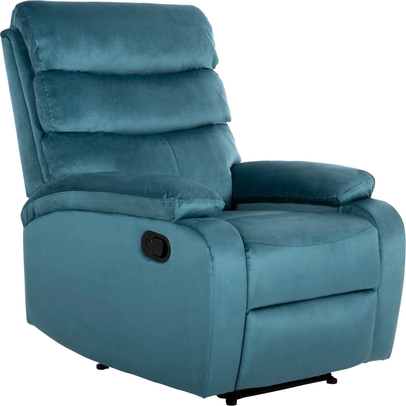 Karrige relaksuese YASUMU FH9783.06, kadife ngjyrë blu petrol, 80x93x100H cm