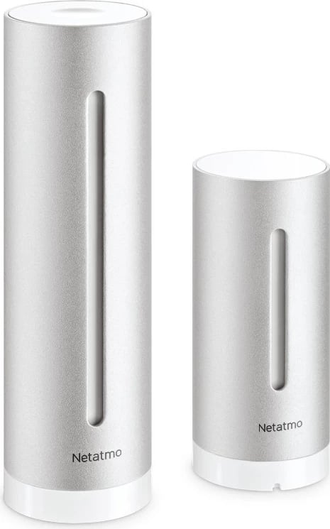 Stacion moti digjital Netatmo NWS01-EC, Alumini, Wi-Fi