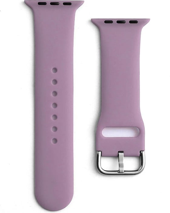 Rrip silikoni për orë Hurtel APS për Apple Watch Ultra/9/8/7/6/5/4/3/2/SE (49/45/44/42mm), vjollcë