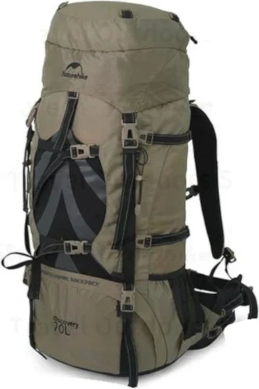 Çantë trekking Naturehike 70L, Kafe