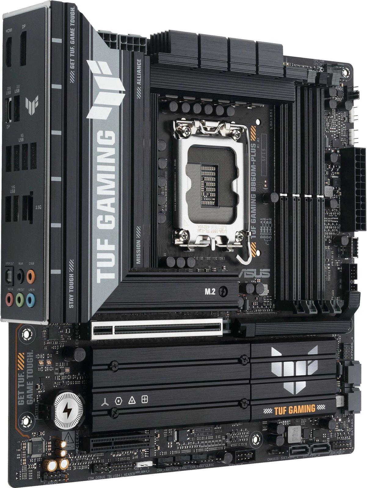 Pllakë amë ASUS TUF Gaming B860M-PLUS, LGA1851, micro ATX