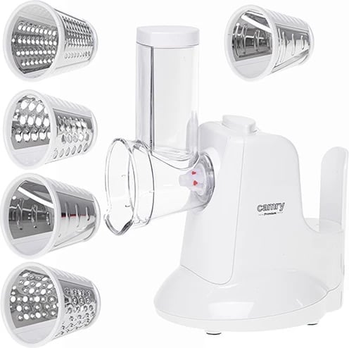 Prerëse perimesh elektrike, Camry, CR 4816, 150 W, 5 shtojca, e bardhë