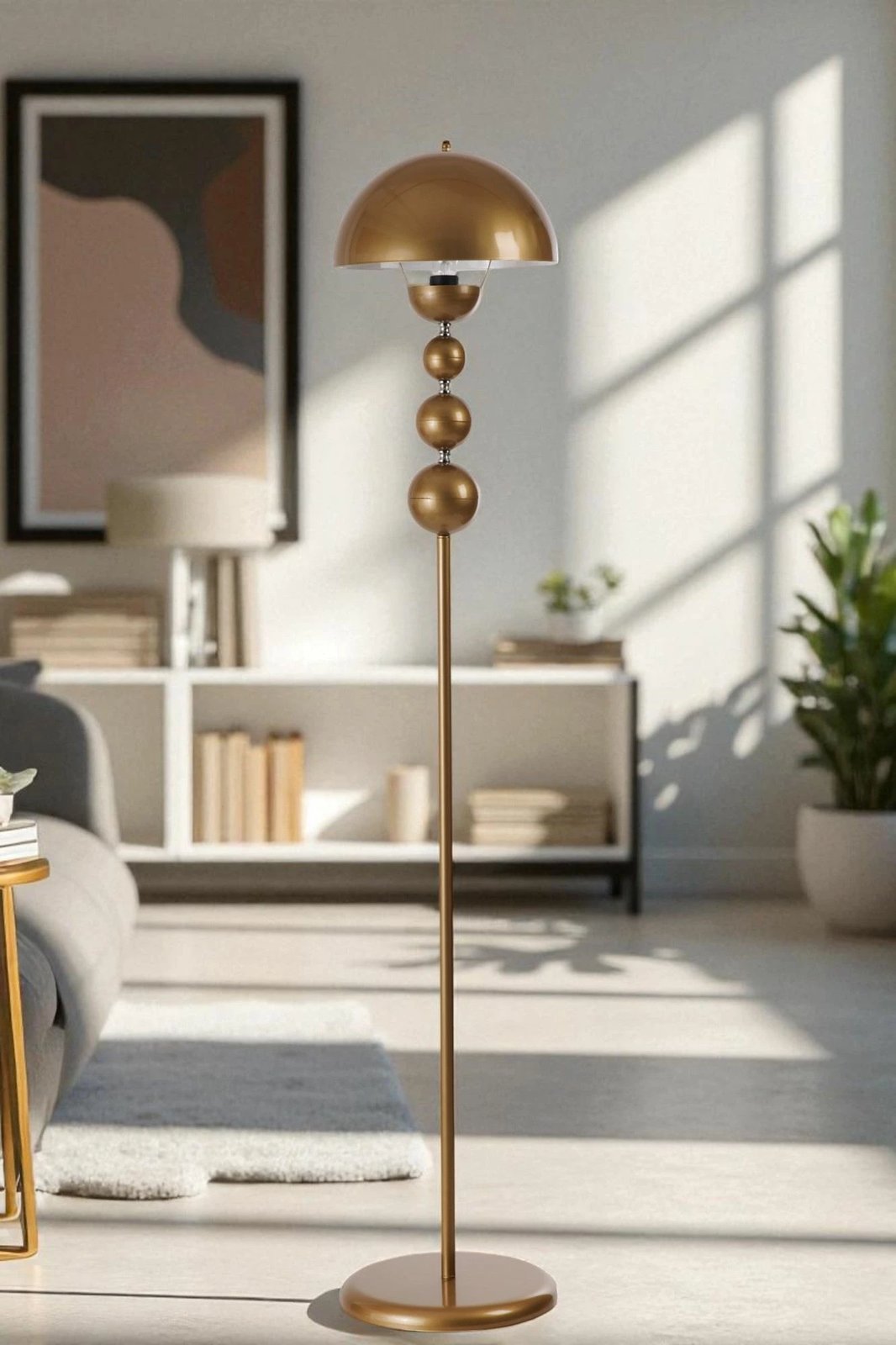 Llambë dyshemeje Opviq, ngjyrë ari, 8933-6