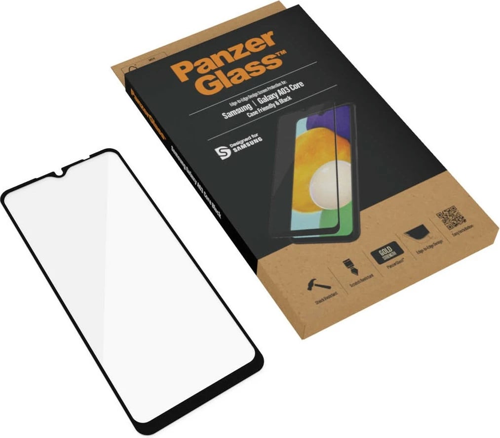 Mbrojtës ekrani PanzerGlass për Samsung Galaxy A03 Core/A13 5G, transparent