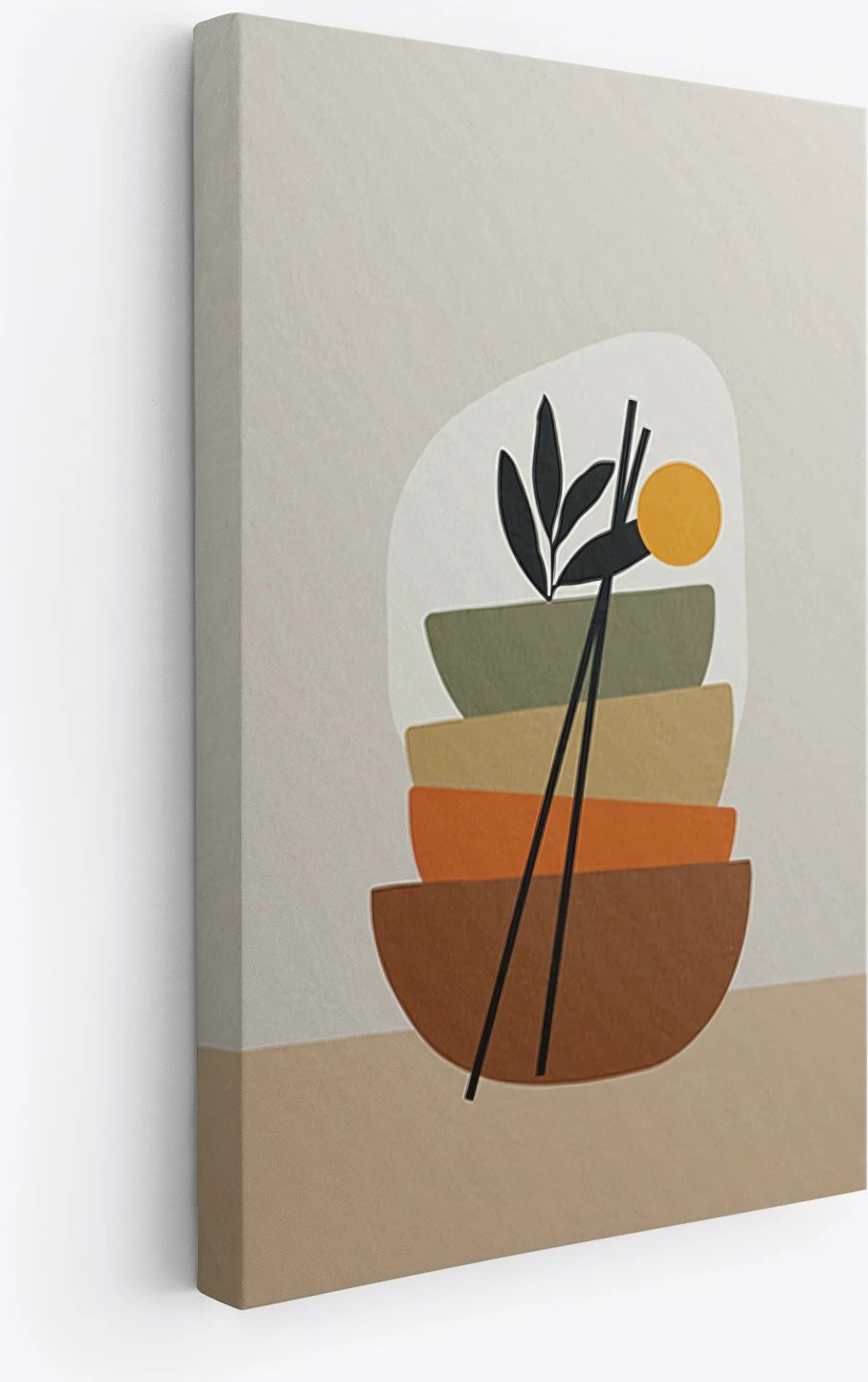 Pikturë dekorative në kanavacë (3 copë), Wallity, Ersycnvs15, 40x60cm