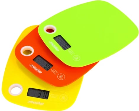 Peshore kuzhine, Adler, MS3159, 5kg/5000ml, ekran LCD, funksion TARE, e verdhë