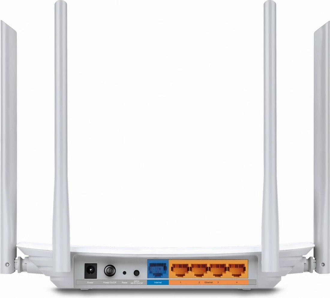 Router TP-LINK Archer C50 AC1200 DualBand 4LAN 1WAN, i bardhë