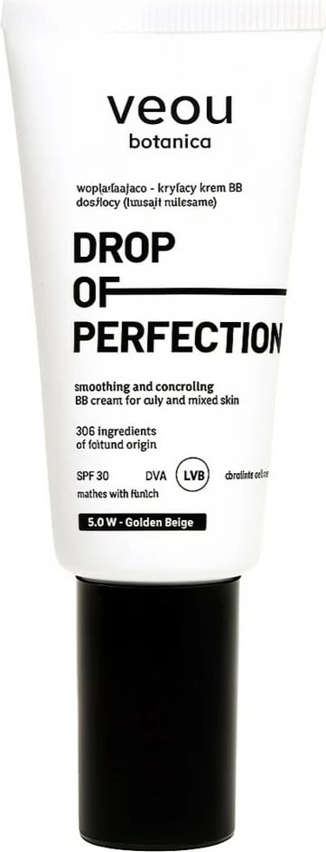 BB krem për femra Veoli Botanica Drop Of Perfection 3.0W Golden Beige, 30ml