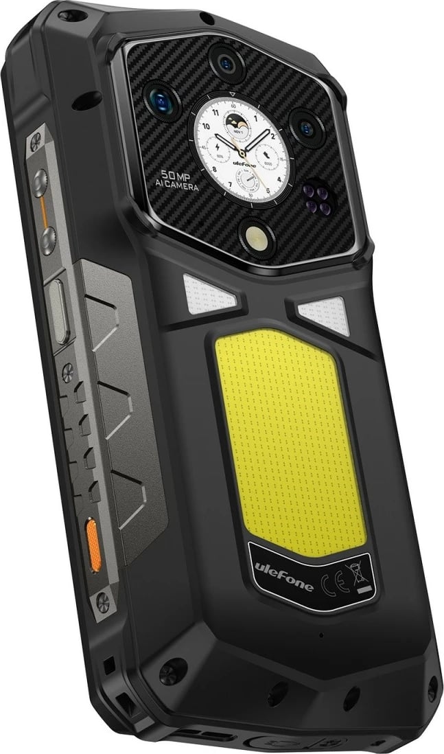 Celular Ulefone Armor 29 Pro 5G, 16GB/512GB, ekran 6.67" AMOLED 120Hz, bateri 21200 mAh, IP68/IP69K MIL-STD-810H, Android 15, e zezë