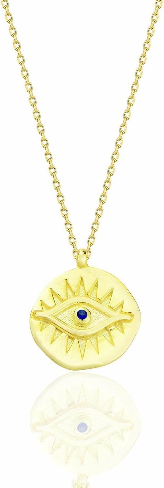 Vathë argjendi me varëse, ngjyrë navy blue, Jumeon, SGTL12671