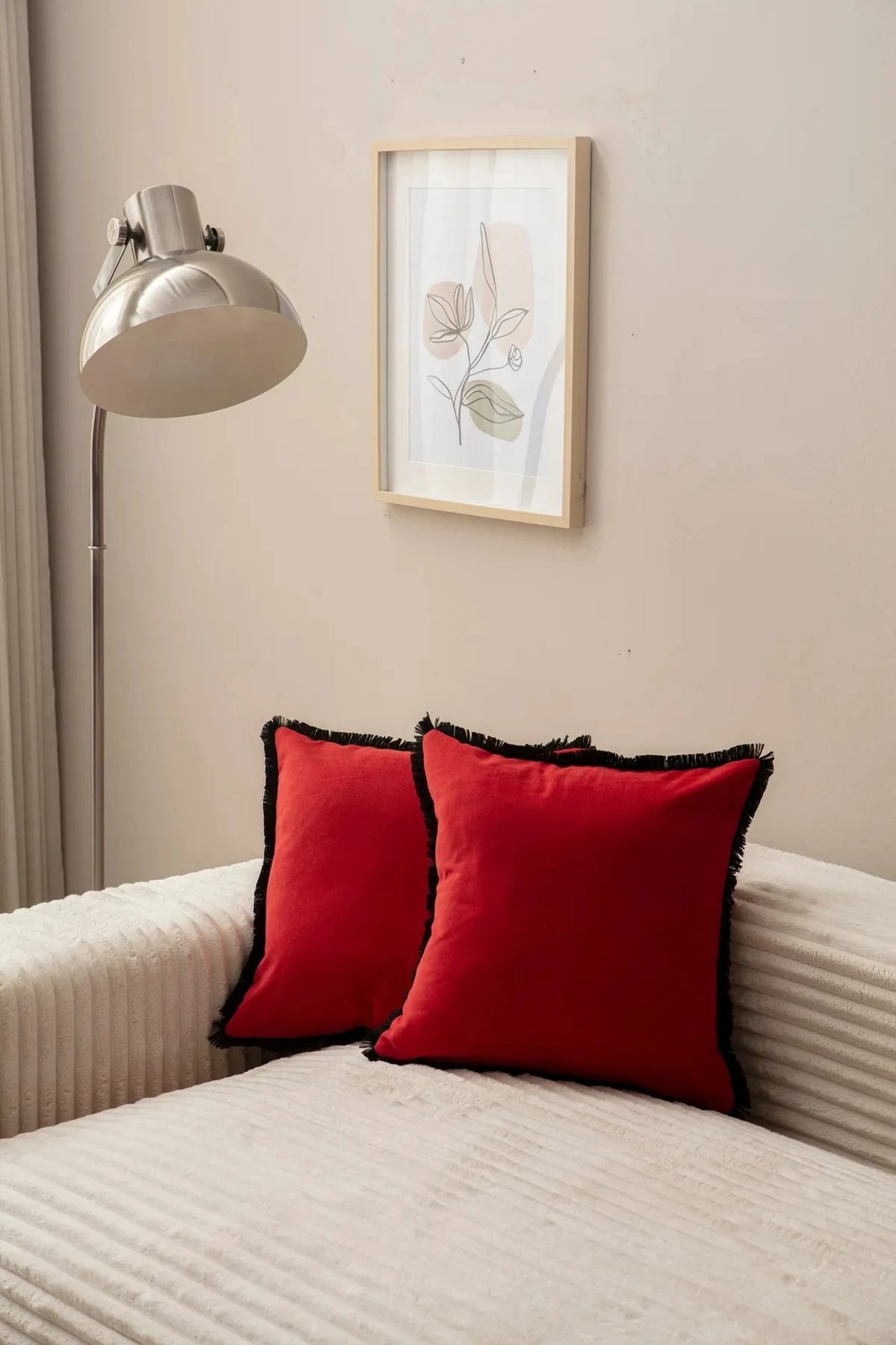 Set mbulesash për jastëk (2 copë), Evila Originals, Sacakli, e kuqe v3