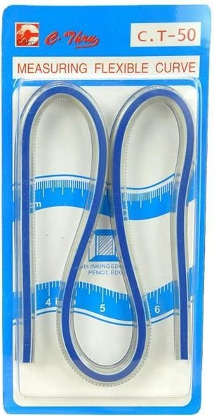 Kurvë fleksibile plastike NEXT 50cm