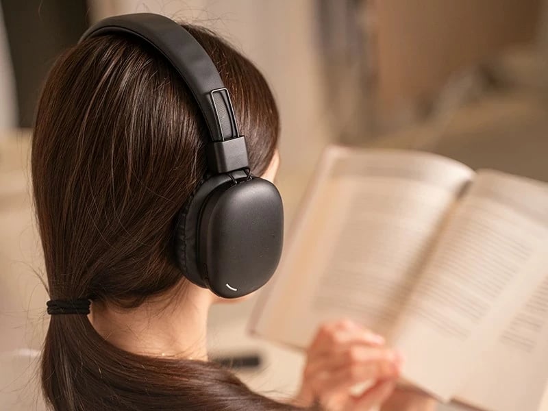 Kufje Tracer M1 BT, wireless, Bluetooth 5.4, mikrofon, 30h, USB-C, e zezë