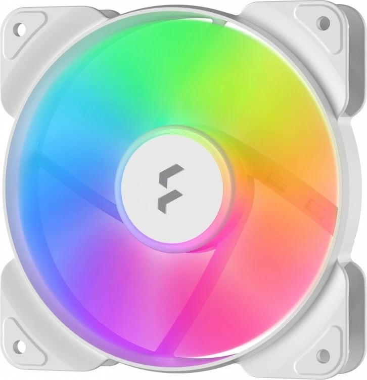 Ventilator kasë Fractal Design Aspect 12 RGB PWM, 12 cm, i bardhë