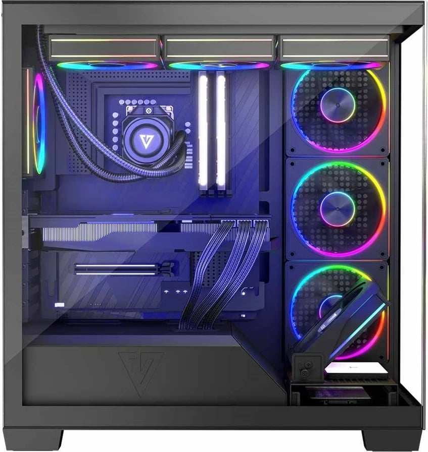 Kasë MODECOM VOLCANO STELLAR ARGB MIDI 5F, e zezë Kasë MODECOM VOLCANO STELLAR ARGB MIDI 5F, e zezë