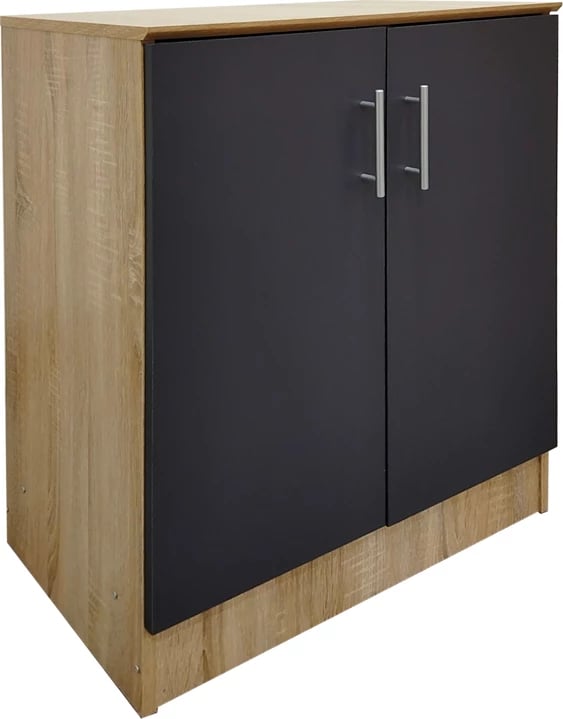 Dollap për këpucë Souken, sonoma-gri e errët, 60x40x80cm