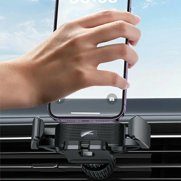 Mbajtës telefoni për veturë AWEI X39 Gravity, i zi