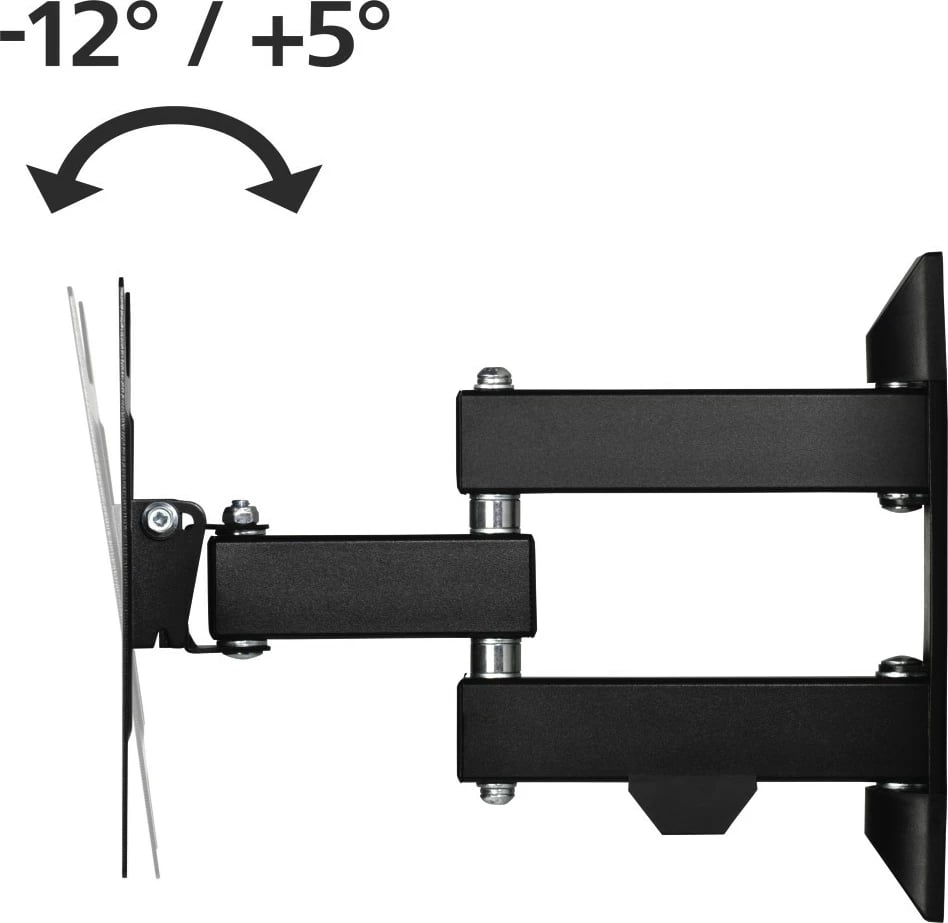 Mbajtës për TV Hama FullMotion, 122cm (48 "), 2 krah, i zi, 118101