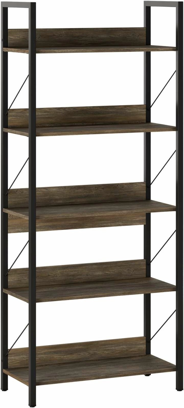 Raft librash Hanah Home, ngjyrë arre, Profile