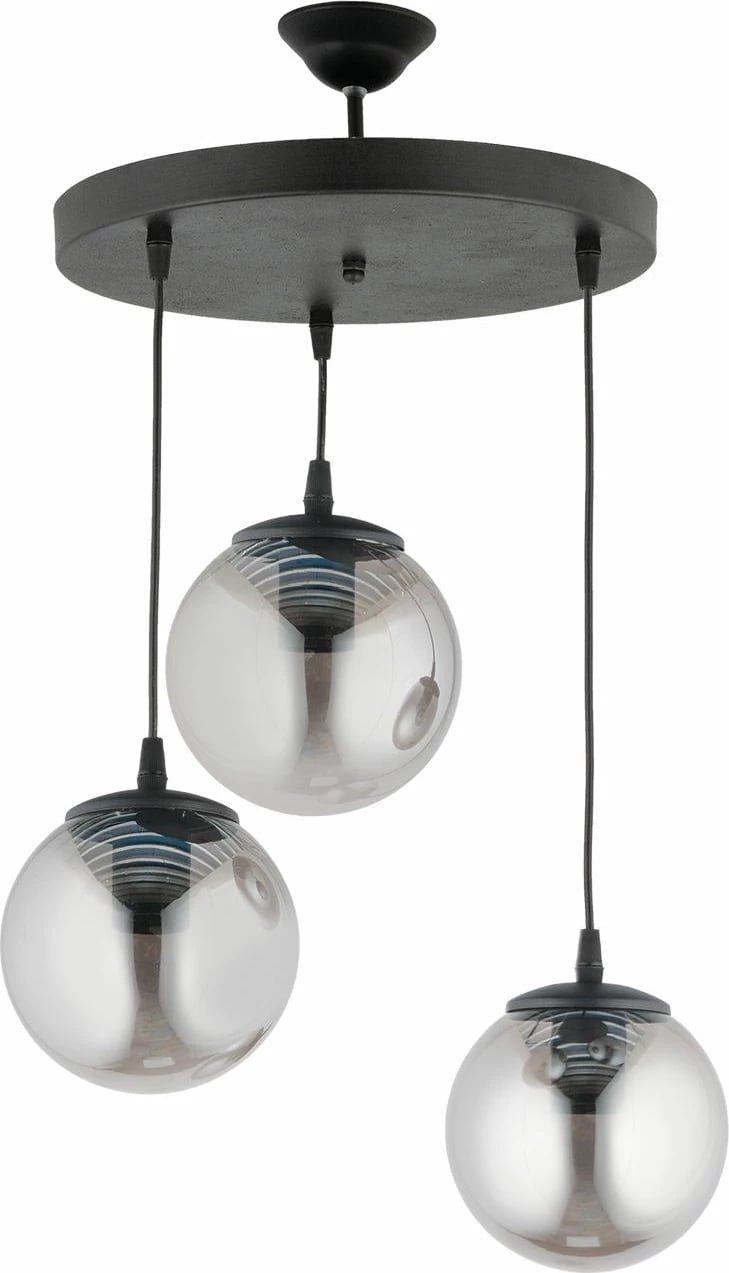 Llambë tavani Opviq, e zezë, 64128