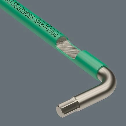 Set çelësa imbus Wera 3950/9 Hex-Plus Multicolour, çelik inox, me kuti ruajtjeje