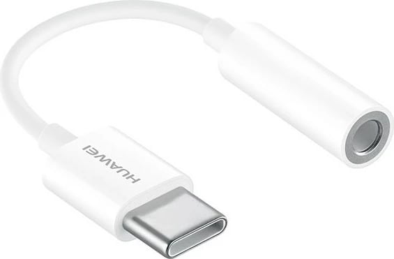 Adapter Huawei AM20/CM20 USB Type-C në 3.5mm i bardhë