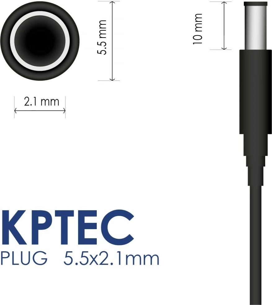 karikues rryme Akyga AK-PD-27 18V 0.5A 9W për fshesë me korrent Bosch Flexxo/Readyy'y, i zi