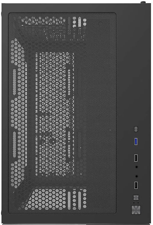 Kasë Darkflash C285, Middle Tower, ATX/M-ATX/ITX, xham i temperuar, e zezë