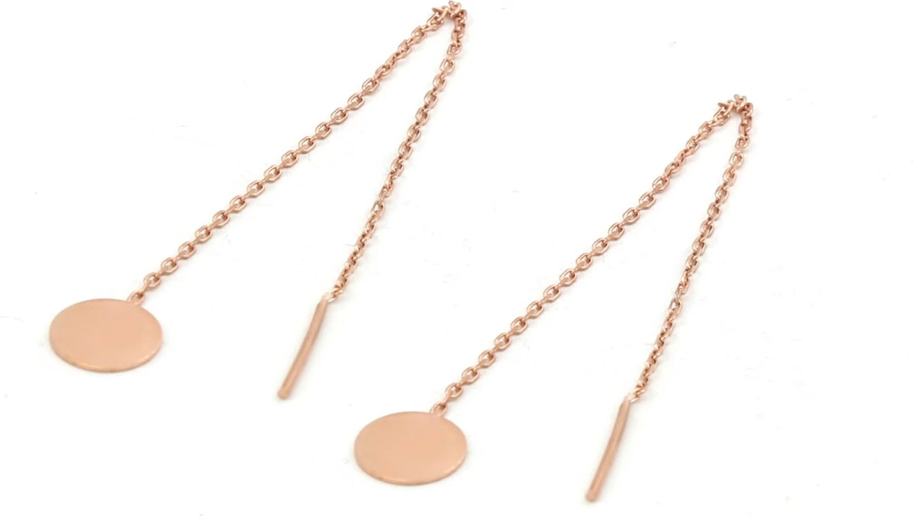 Vathë argjendi ngjyrë rozë gold, Jumeon, 10686ROS