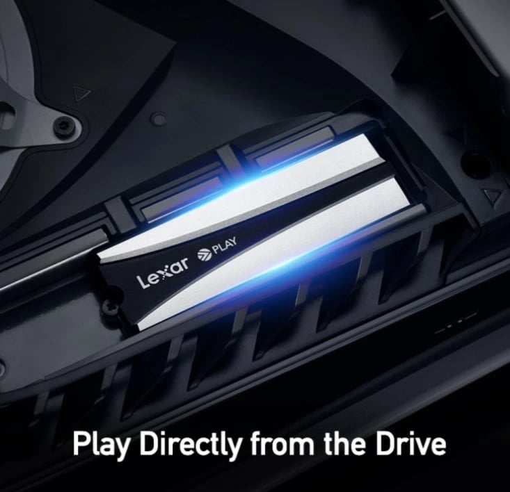 SSD Lexar PLAY 2TB 2280 Gen4, PCIe 4.0, i zi/argjendtë