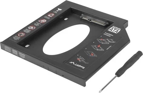 Adapter Lanberg 5.25" > 2.5", i zi