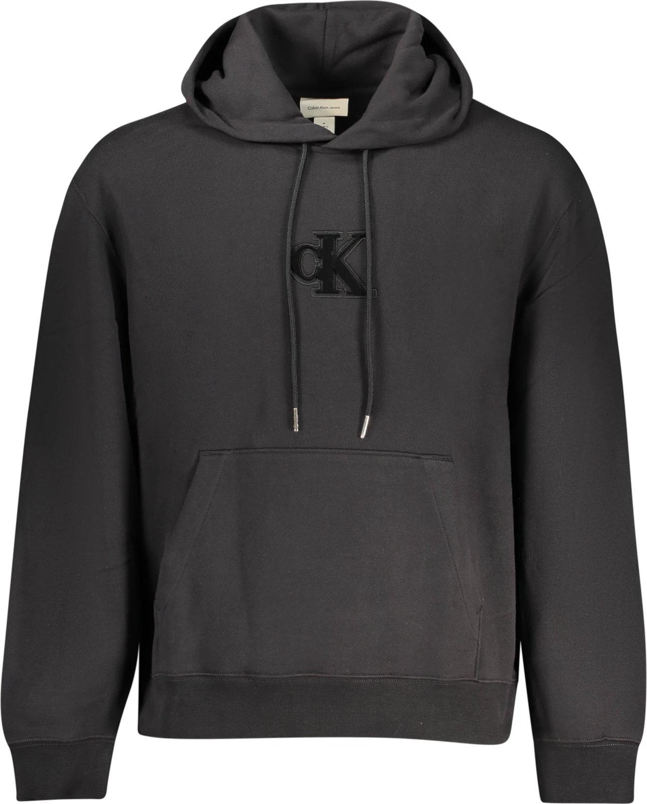 Duks Calvin Klein zip për meshkuj, të zi