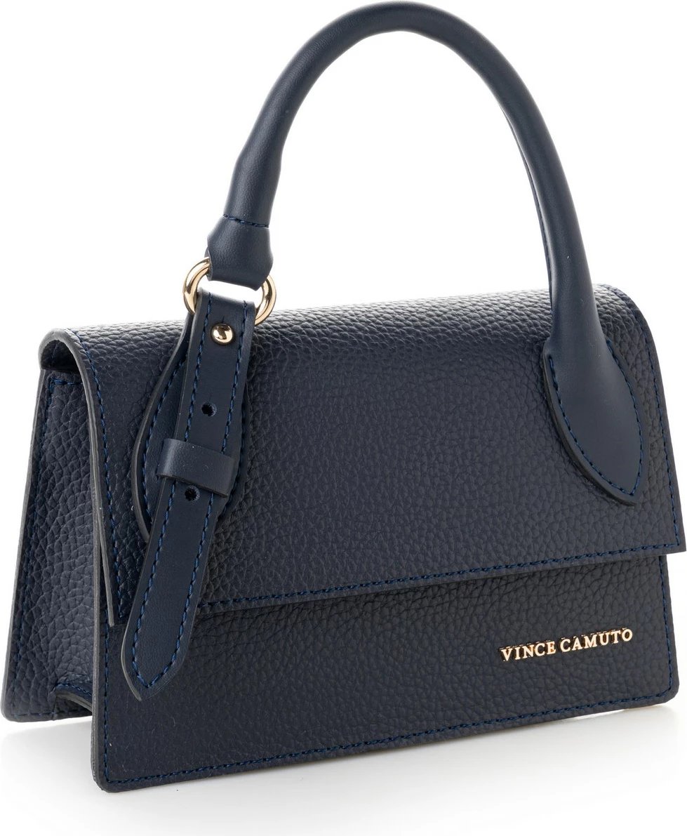 Çantë dore Vince Camuto, ngjyrë kaltër e errët, Parma