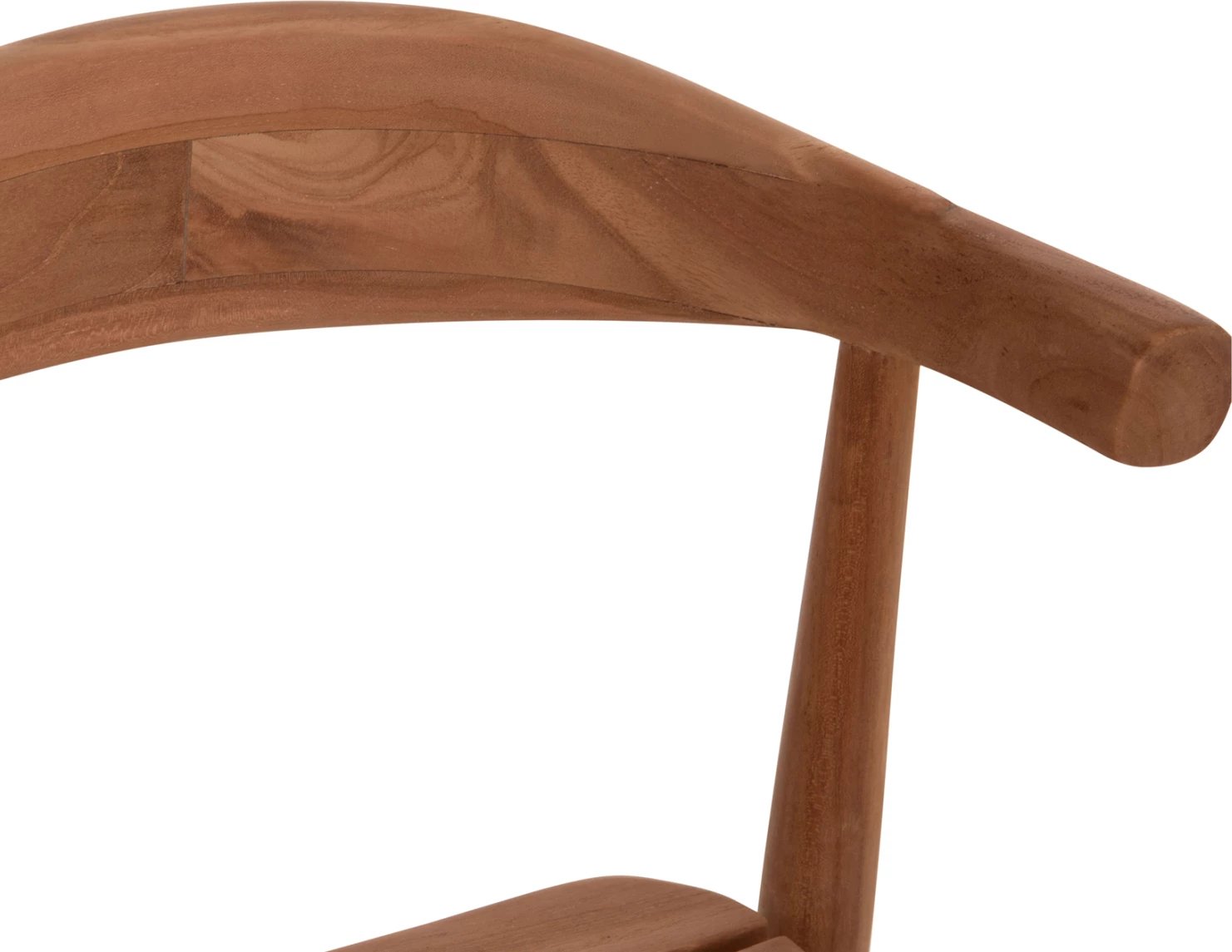 Karrige për ngrënie jashtë, dru tik, DONNY, 52x54x74cm