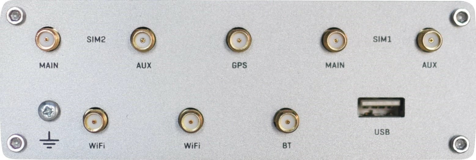 Router LTE Teltonika RUTX12, Cat 6, WiFi, BLE, GNSS, Ethernet, Alumini