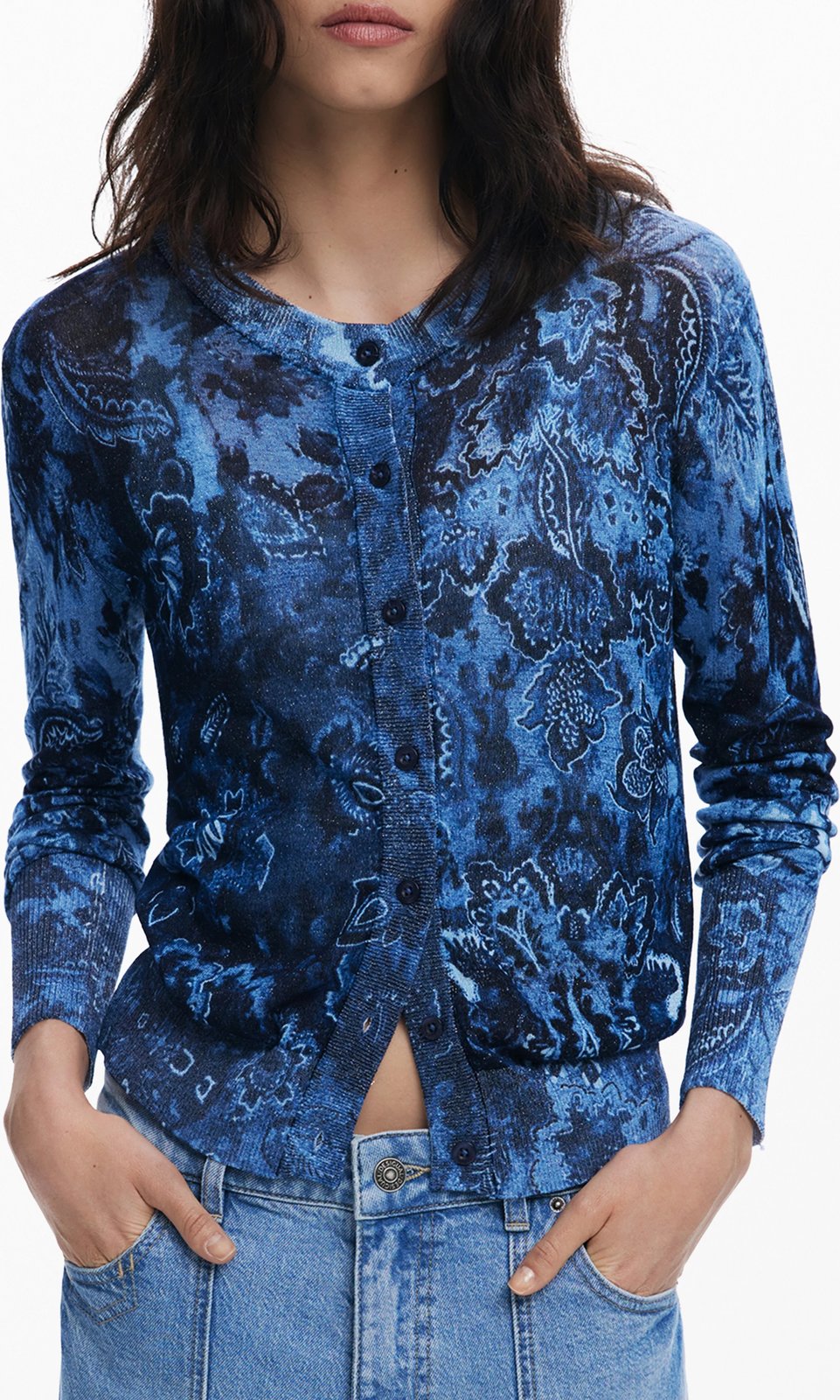 Xhemper për femra DESIGUAL, blu