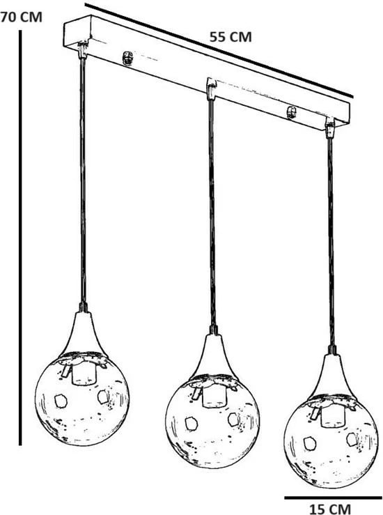 Llambë tavani Opviq Afra, 3 vendesh, metal i artë dhe xham i bardhë Llambë tavani Opviq Afra, 3 vendesh, metal i artë dhe xham i bardhë