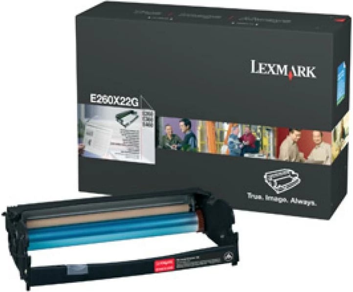 Njësi fotokonduktori, Lexmark, E260X22G, rendiment deri 30,000 faqe, për E260/E360/E460, 1 copë, e zezë
