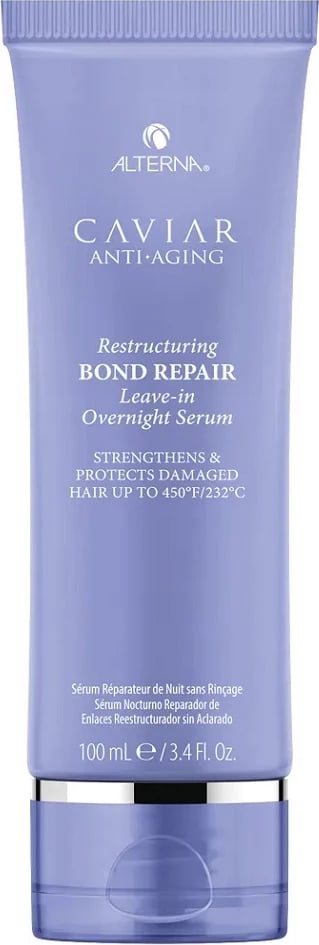 Serum për flokë Alterna Caviar Anti-Aging Restructuring Bond Repair Leave-In Overnight për femra 100ml