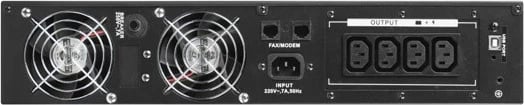 UPS Armac R/1000I/PSW, 1000VA, Line-Interactive, valë e pastër sinusoide, 4x230V IEC, Ekran LCD, i zi