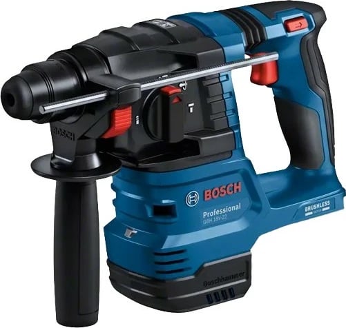 Çekiç perforator Bosch GBH 18V-22 Professional, SDS Plus, 18V, 2.2cm, 1050 RPM, 1.9J, blu