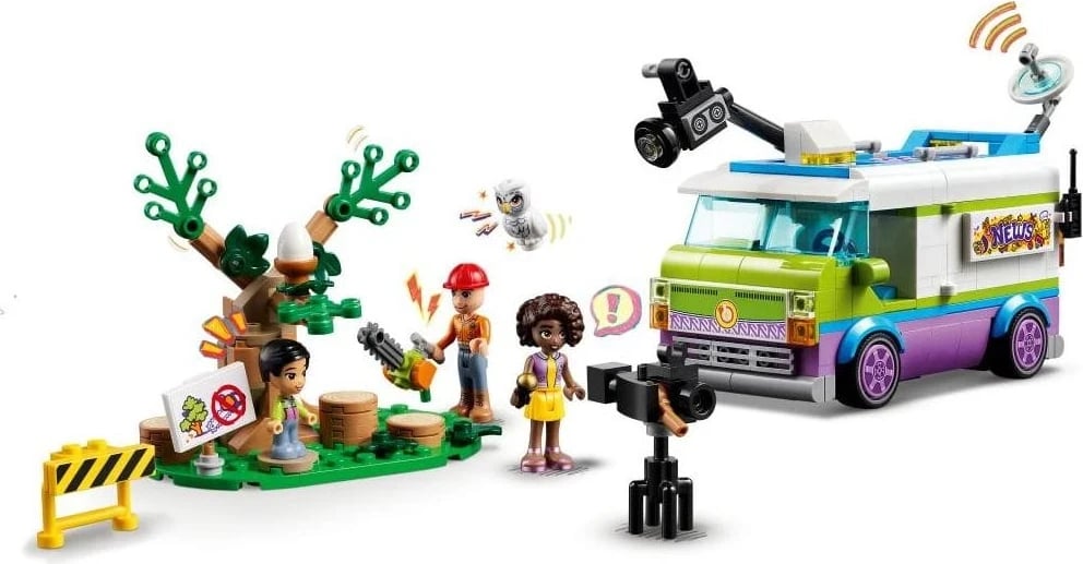 Set lodër Lego, Furgon reporteri 41749 Set lodër Lego, Furgon reporteri 41749