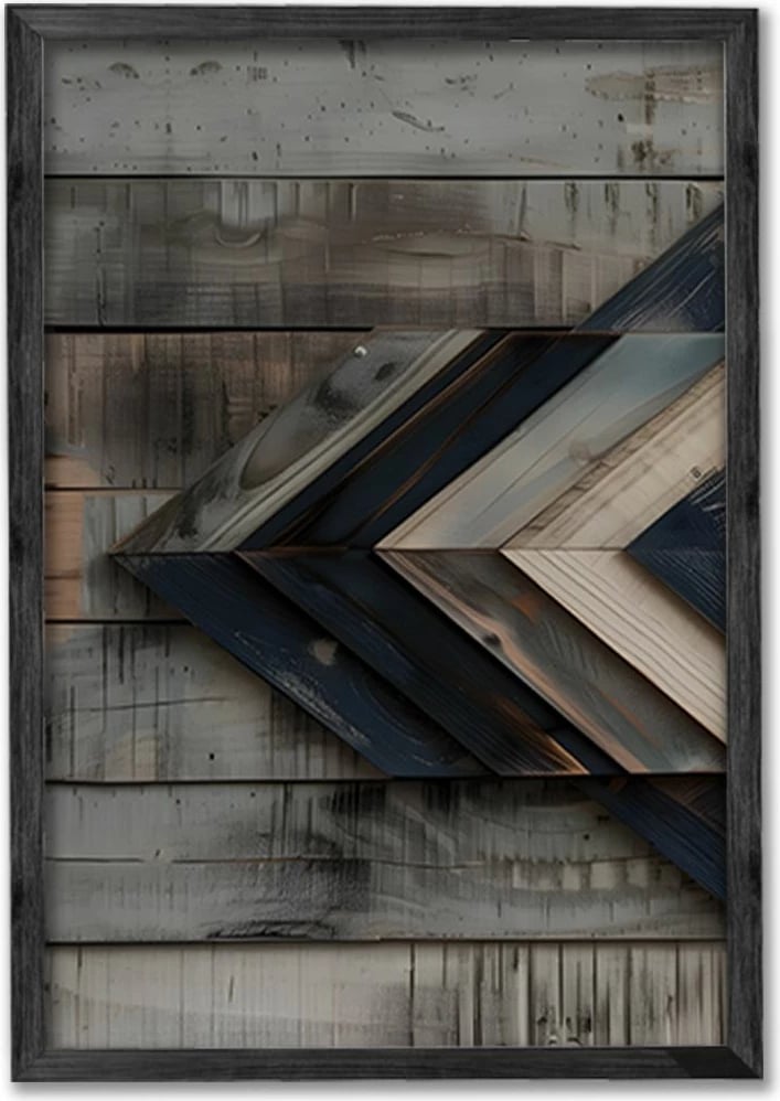 Pikturë dekorative me kornizë (3 copë), Wallity, Ersy3Syhcrv38