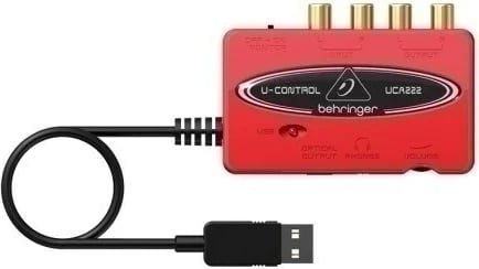 Interfejs audio Behringer UCA222, i kuq